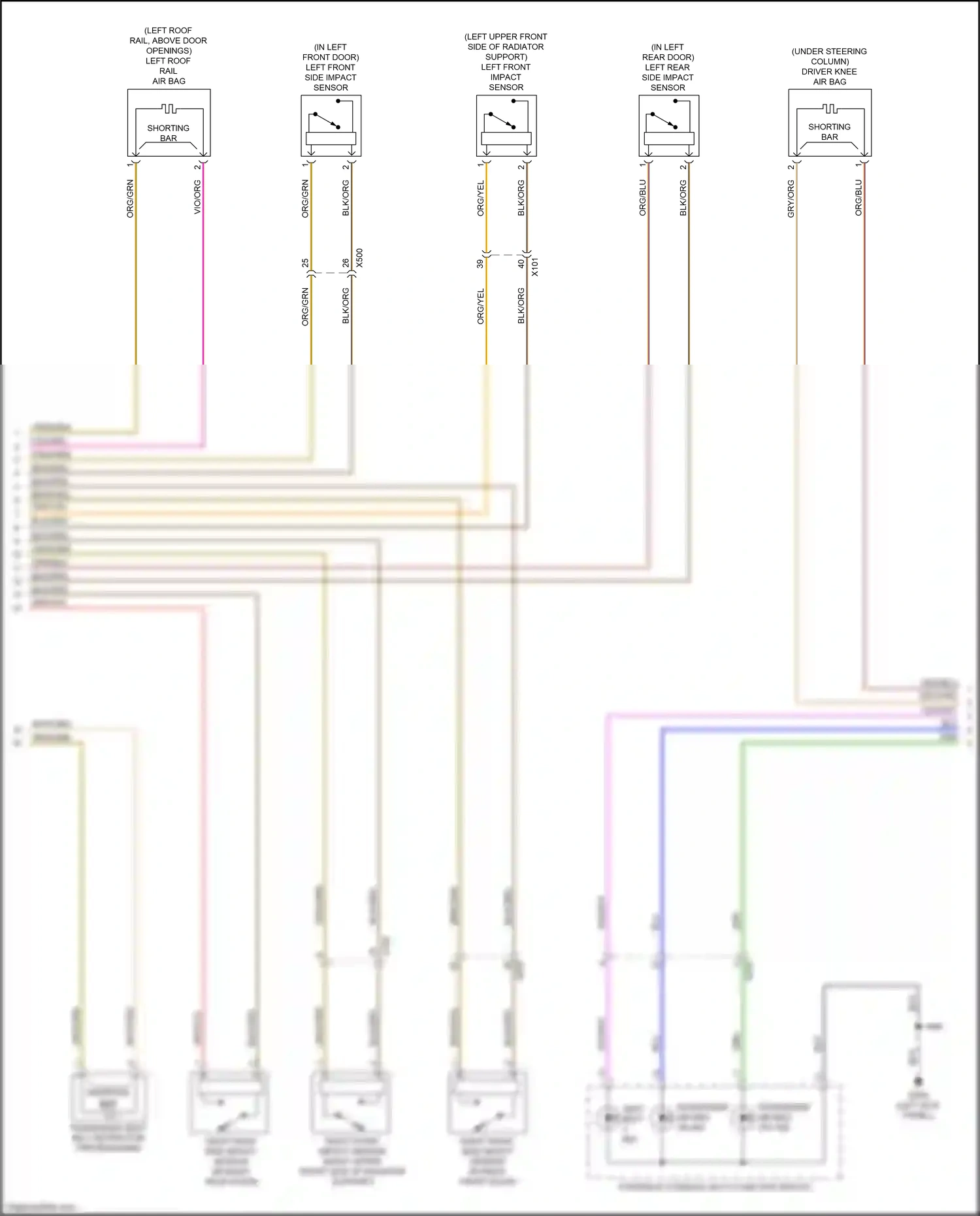GMC Acadia II facelift (2019-2024) blu wiring diagram  (68 of 111)