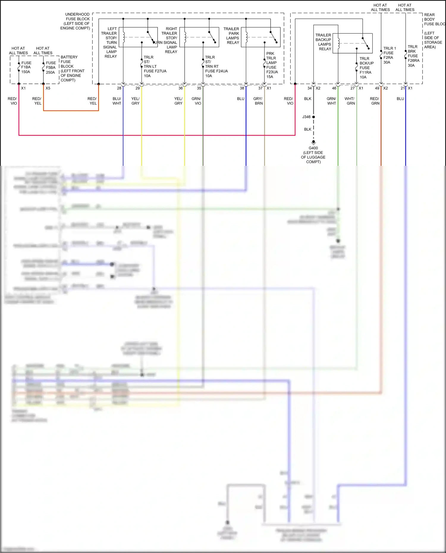 Wiring diagram computer data lines system for GMC Acadia II facelift (2019-2024) (78 of 115)