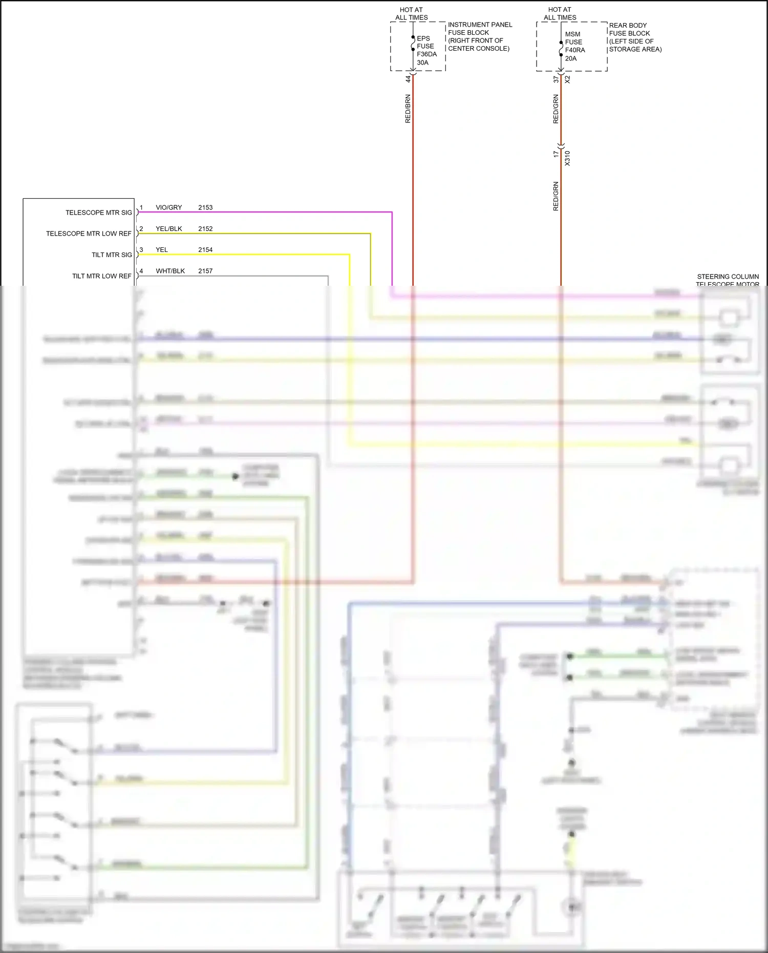 Wiring diagram computer data lines system for GMC Acadia II facelift (2019-2024) (67 of 115)