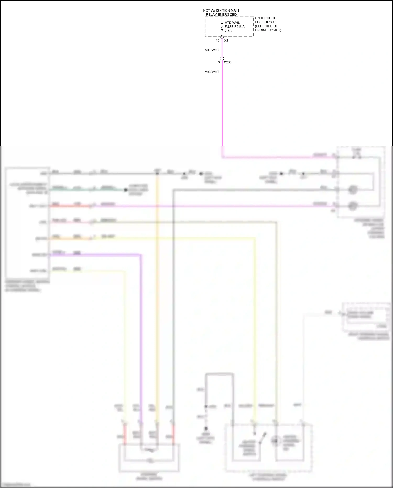 Wiring diagram computer data lines system for GMC Acadia II facelift (2019-2024) (19 of 115)
