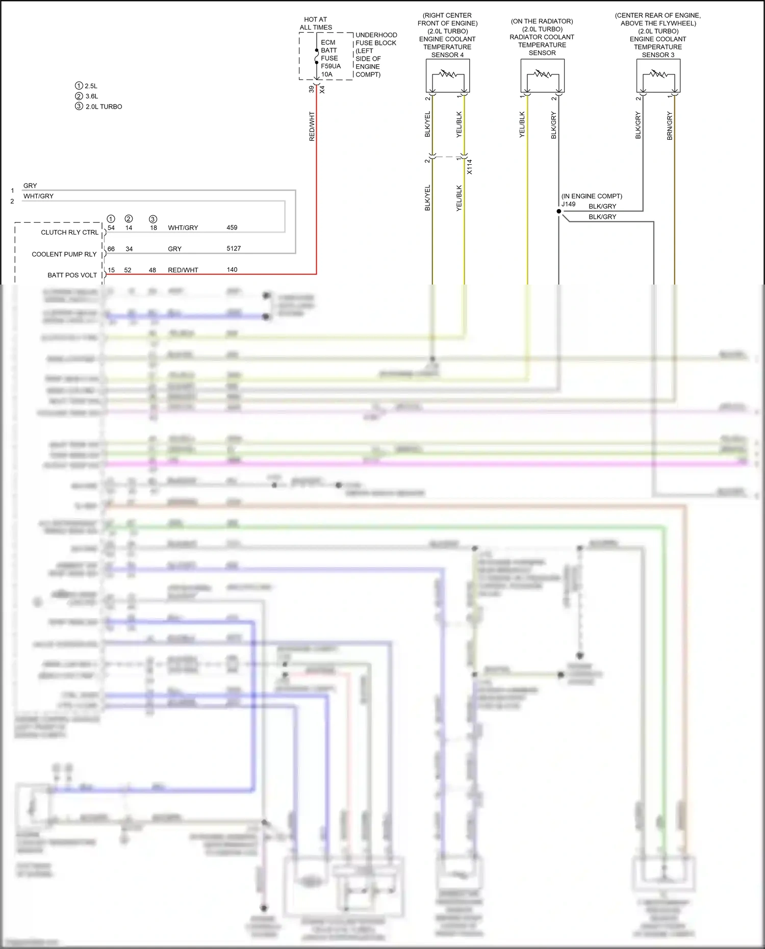 Wiring diagram computer data lines system for GMC Acadia II facelift (2019-2024) (13 of 115)