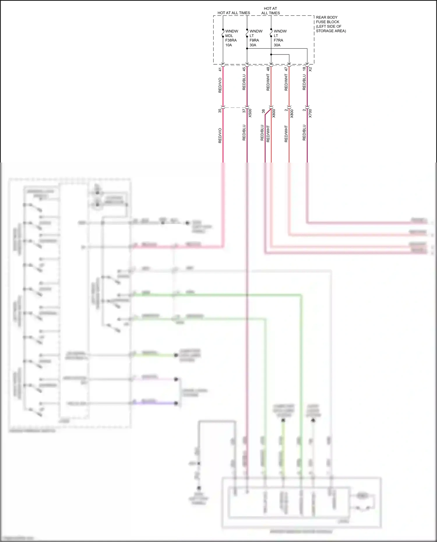 Wiring diagram computer data lines system for GMC Acadia II facelift (2019-2024) (38 of 115)