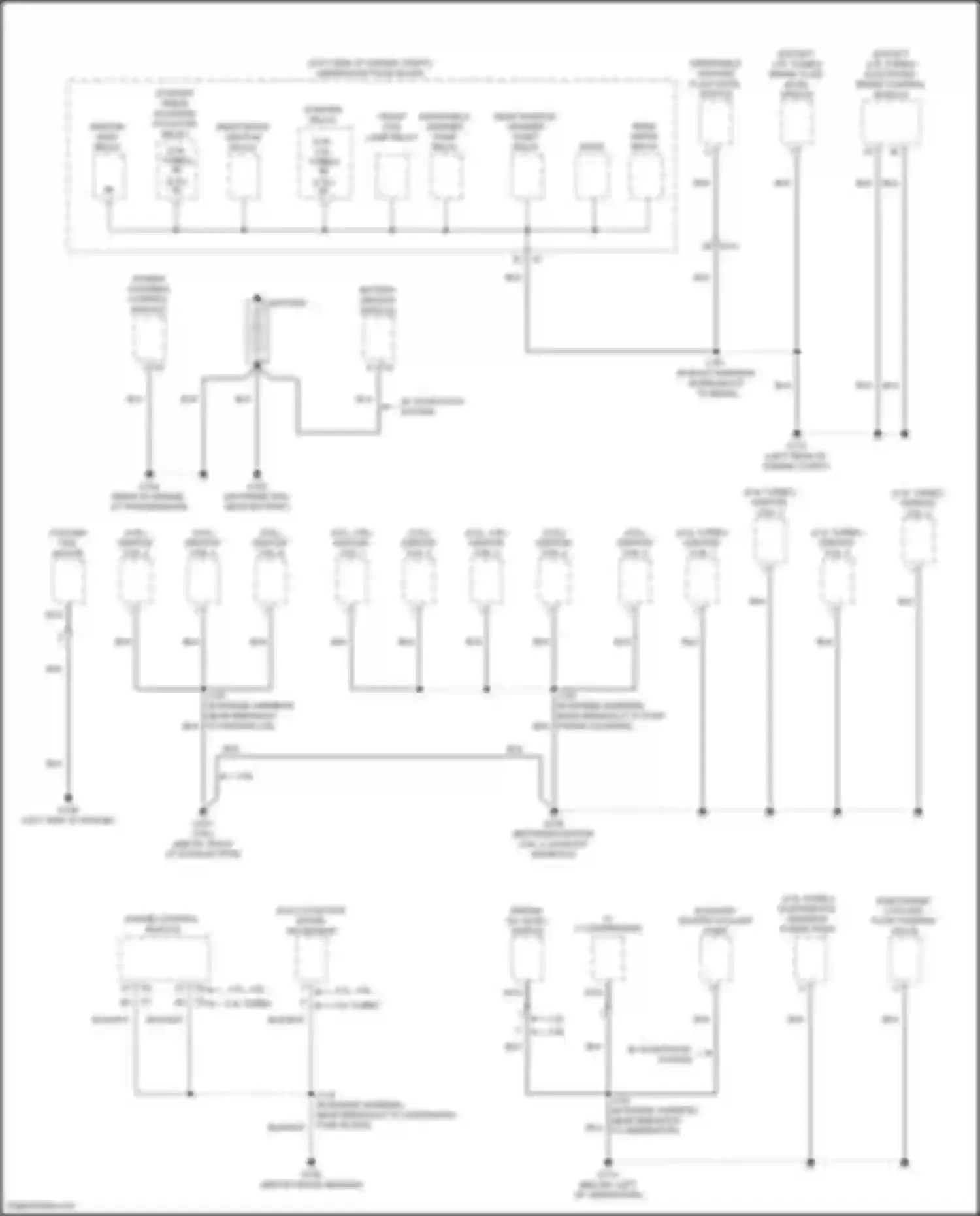Wiring diagram electronic brake control module for GMC Acadia II facelift (2019-2024) (3 of 5)
