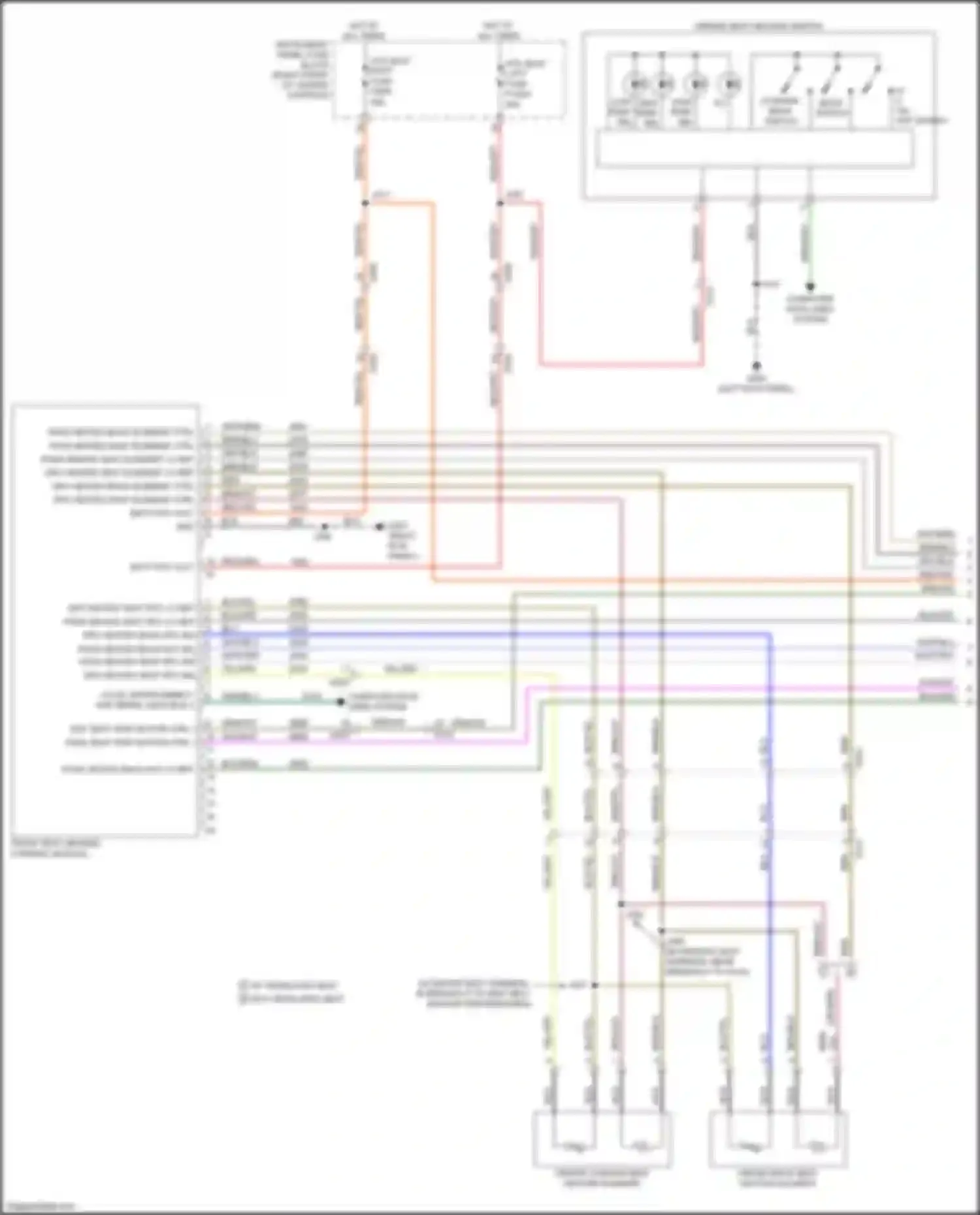 Wiring diagram grn/blu for GMC Acadia II facelift (2019-2024) (7 of 25)