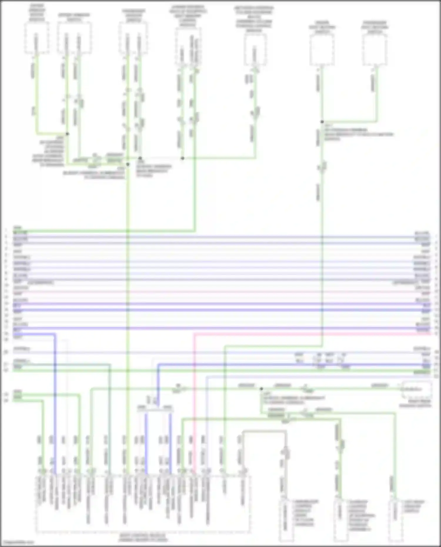 Wiring diagram grn/brn for GMC Acadia II facelift (2019-2024) (4 of 29)