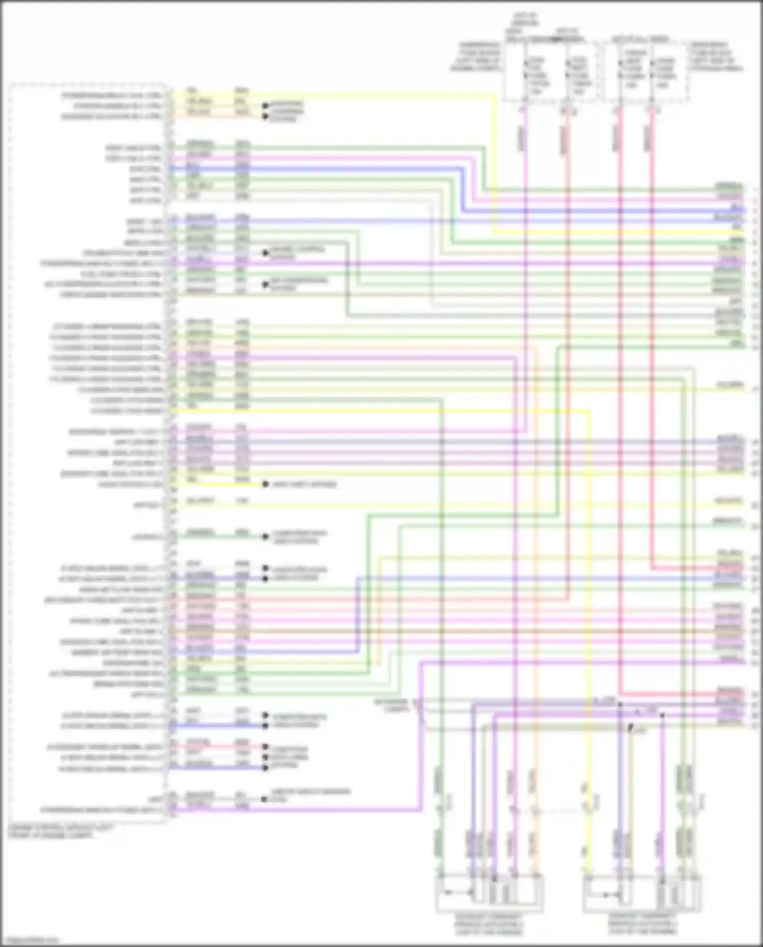 Wiring diagram grn/wht for GMC Acadia II facelift (2019-2024) (45 of 58)