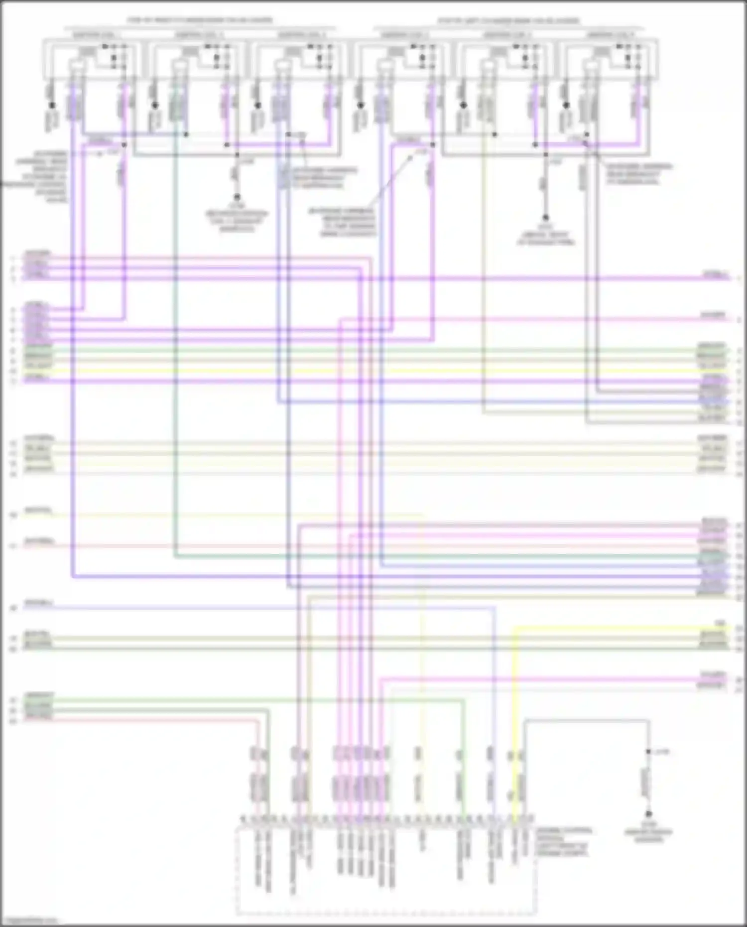 Wiring diagram knock sens sig 1 for GMC Acadia II facelift (2019-2024) (2 of 2)