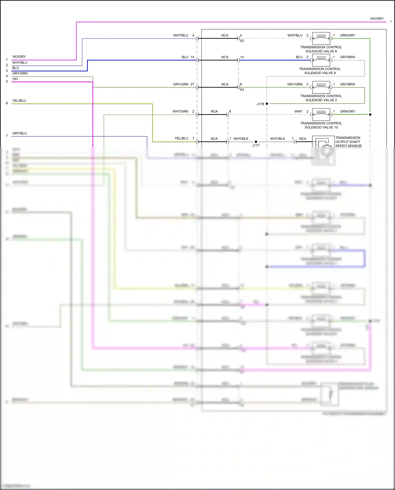GMC Acadia II facelift (2019-2024) nca wiring diagram  (12 of 49)