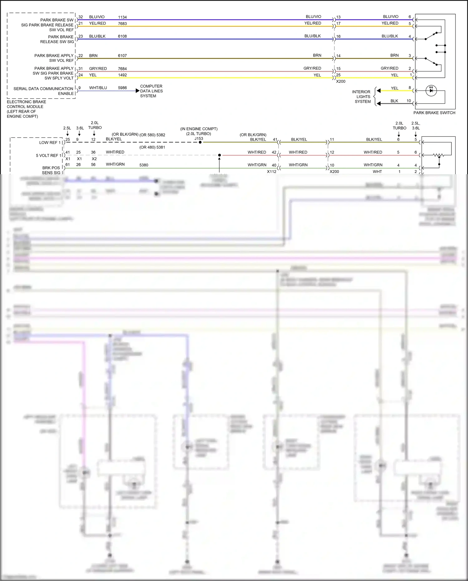 GMC Acadia II facelift (2019-2024) nca wiring diagram  (38 of 49)