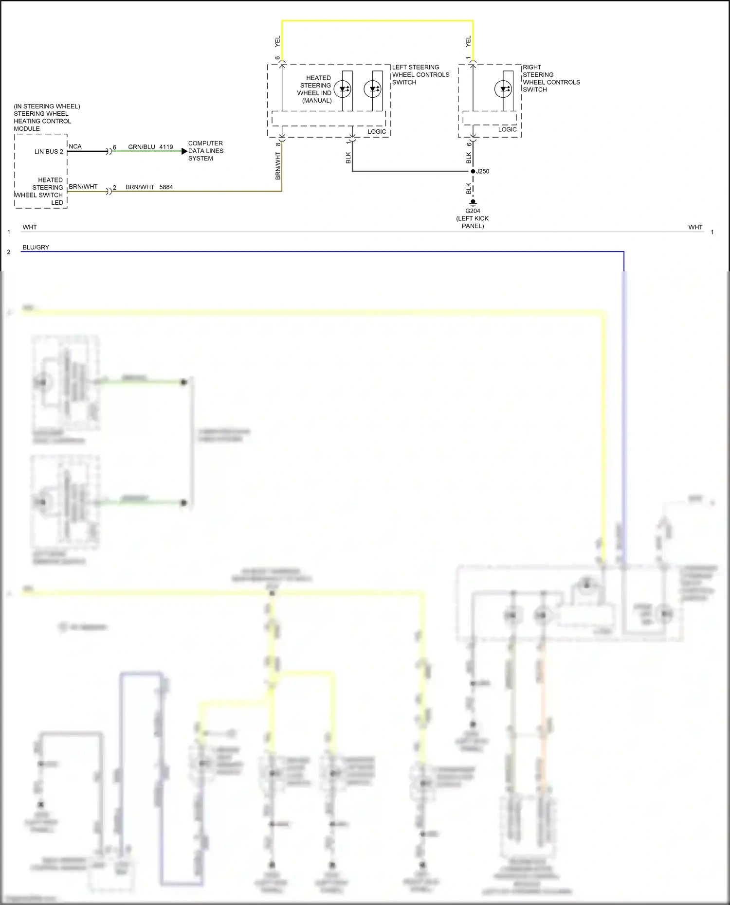 GMC Acadia II facelift (2019-2024) nca wiring diagram  (22 of 49)