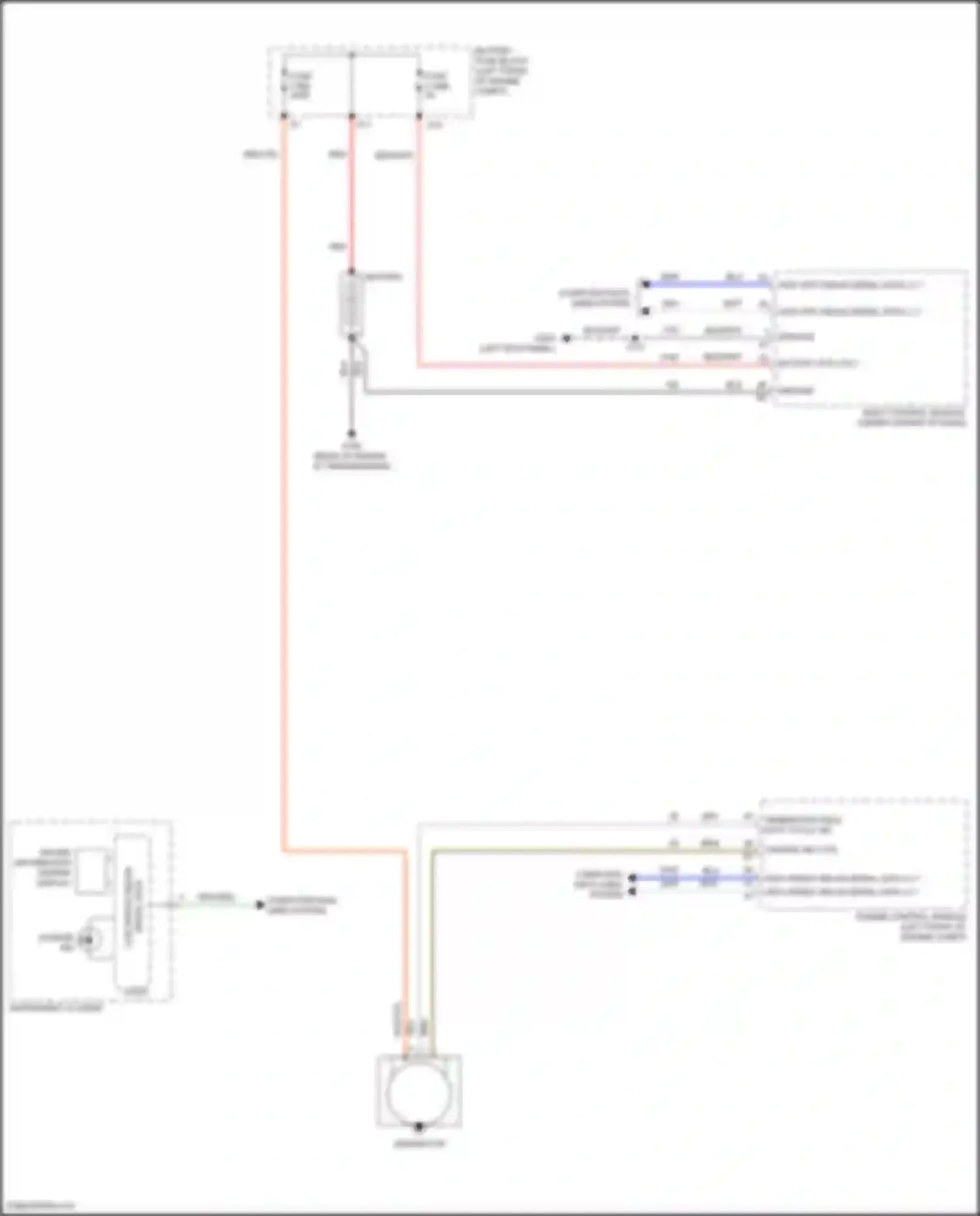 Wiring diagram red for GMC Acadia II facelift (2019-2024) (25 of 31)