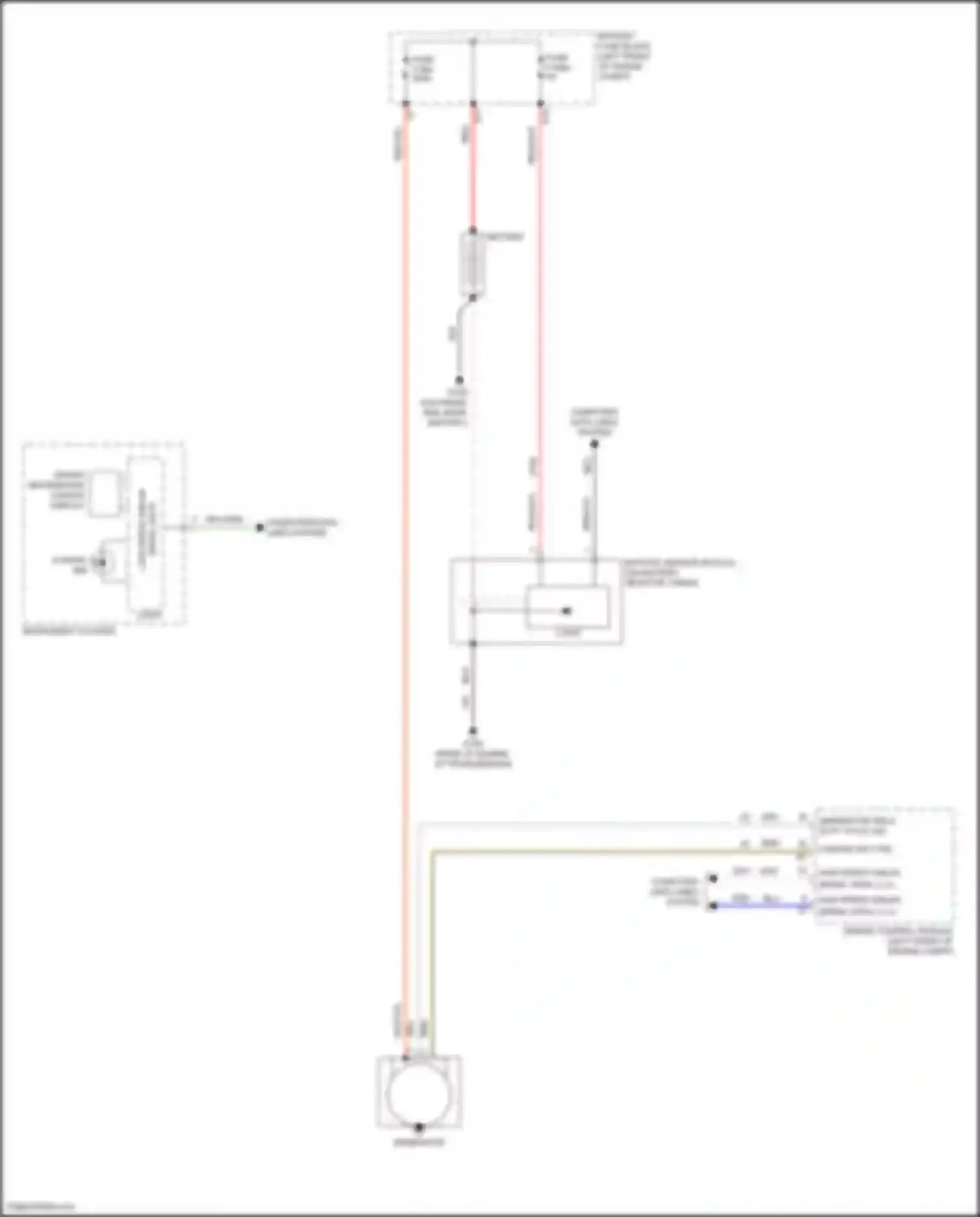 Wiring diagram red for GMC Acadia II facelift (2019-2024) (23 of 31)