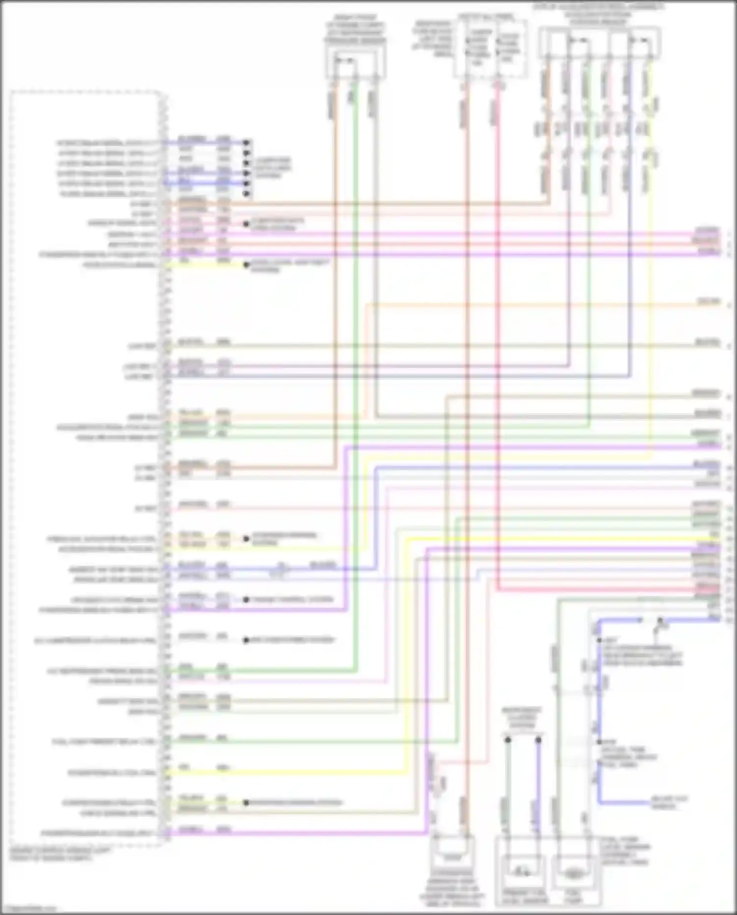 Wiring diagram red/grn for GMC Acadia II facelift (2019-2024) (41 of 42)