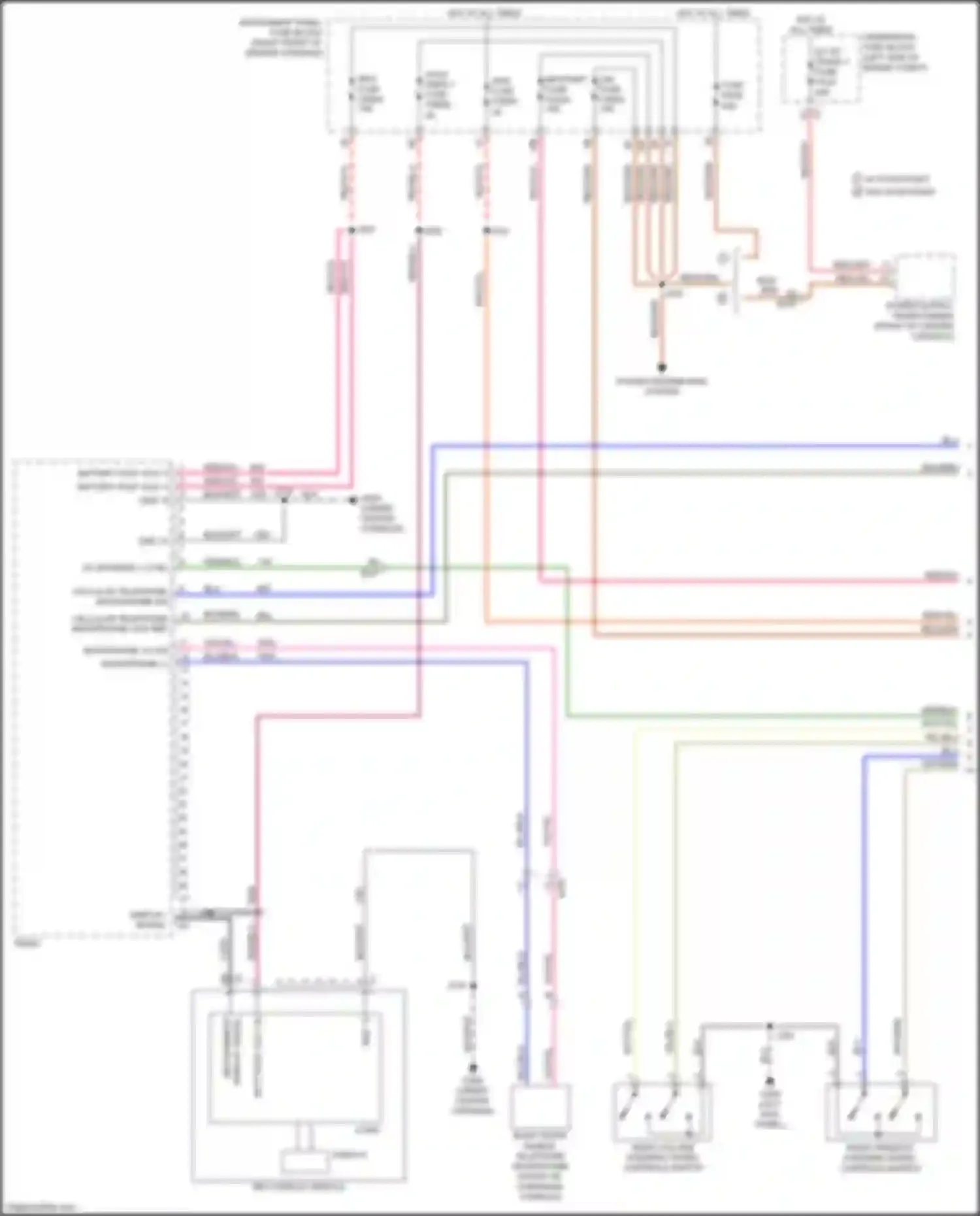 Wiring diagram red/grn for GMC Acadia II facelift (2019-2024) (21 of 42)