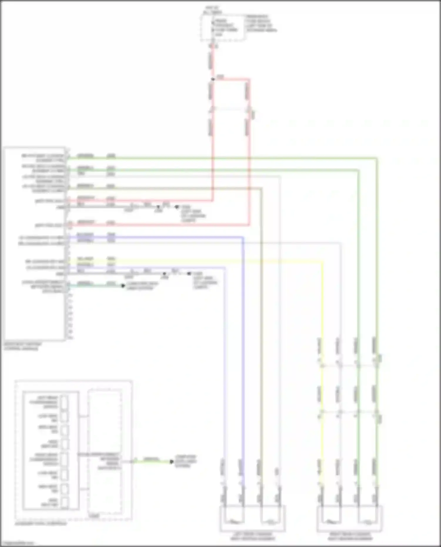 Wiring diagram red/wht for GMC Acadia II facelift (2019-2024) (10 of 36)