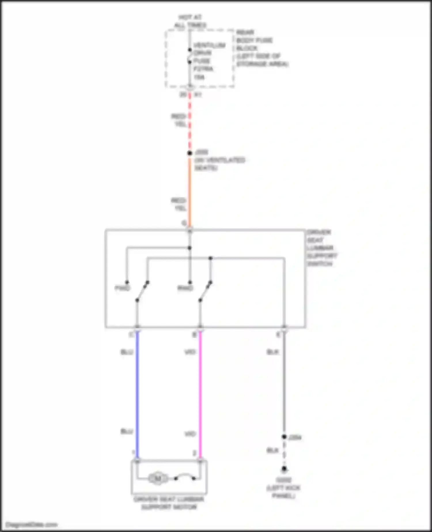 Wiring diagram vio for GMC Acadia II facelift (2019-2024) (6 of 41)
