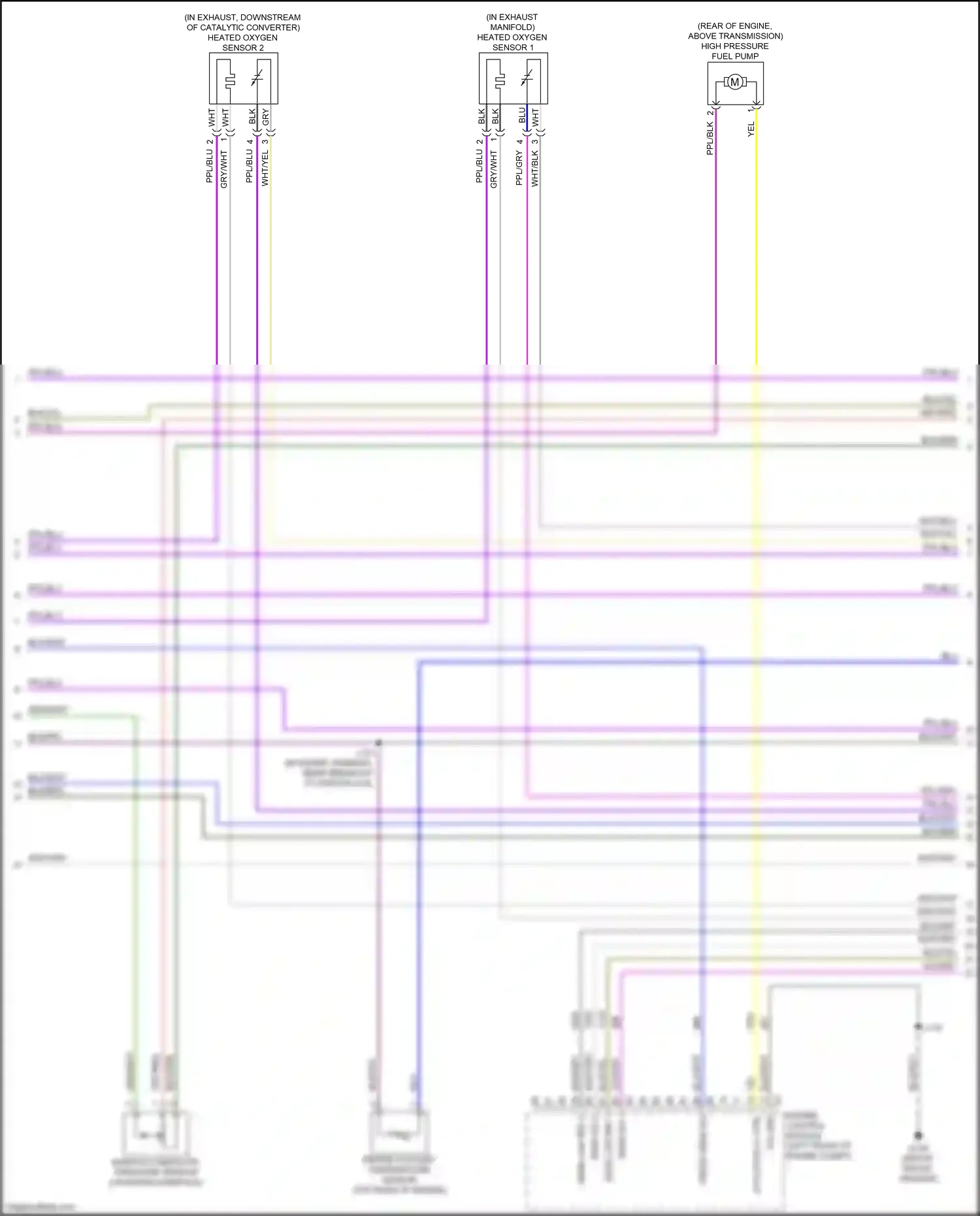 Wiring diagram blk/ppl for GMC Acadia II (2016-2019) (12 of 21)