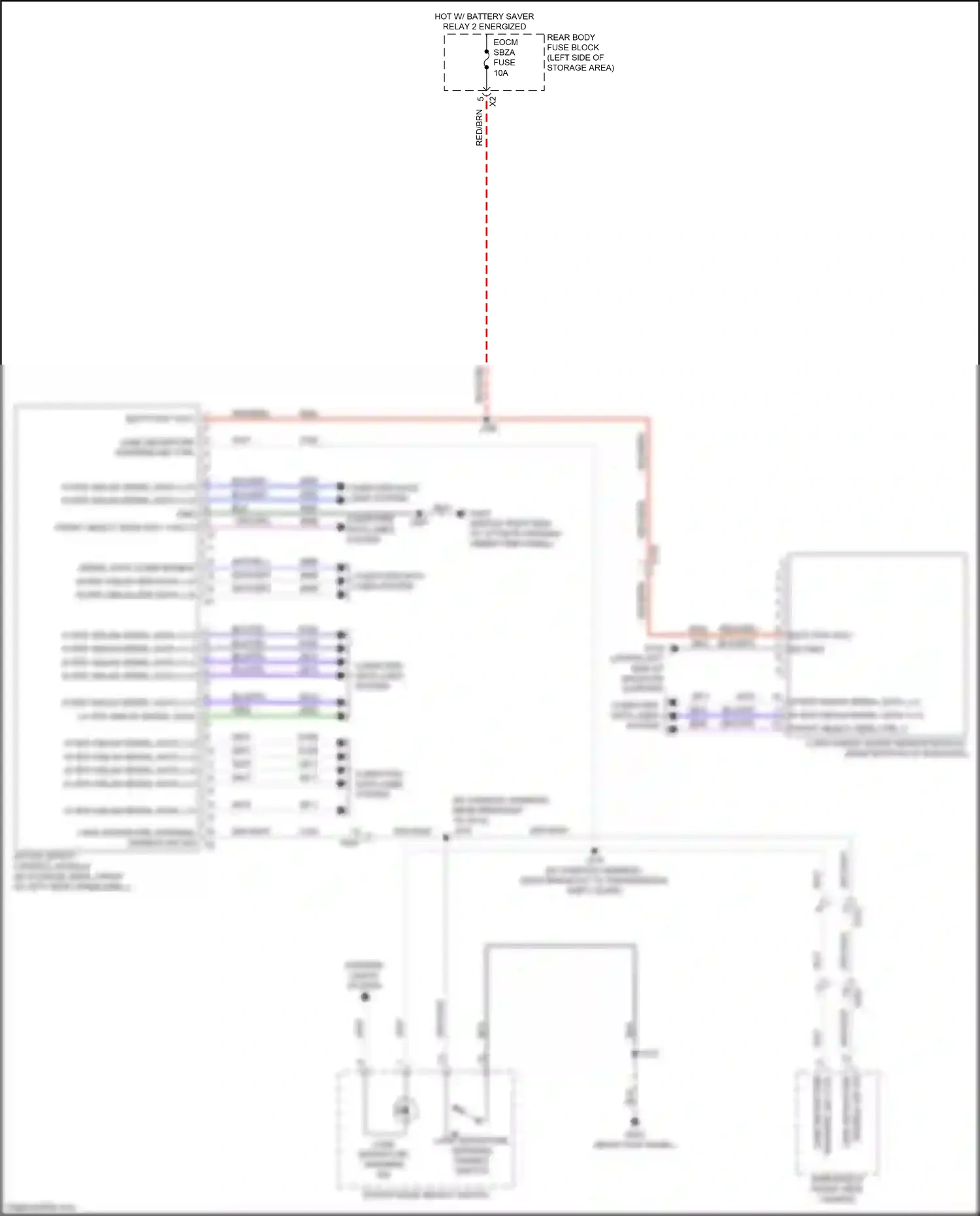Wiring diagram blk/wht for GMC Acadia II (2016-2019) (21 of 58)