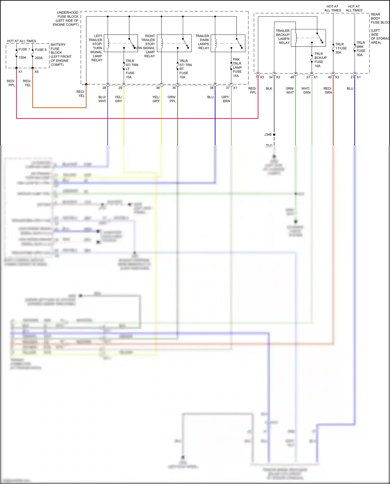Wiring diagram computer data lines system for GMC Acadia II (2016-2019) (10 of 89)