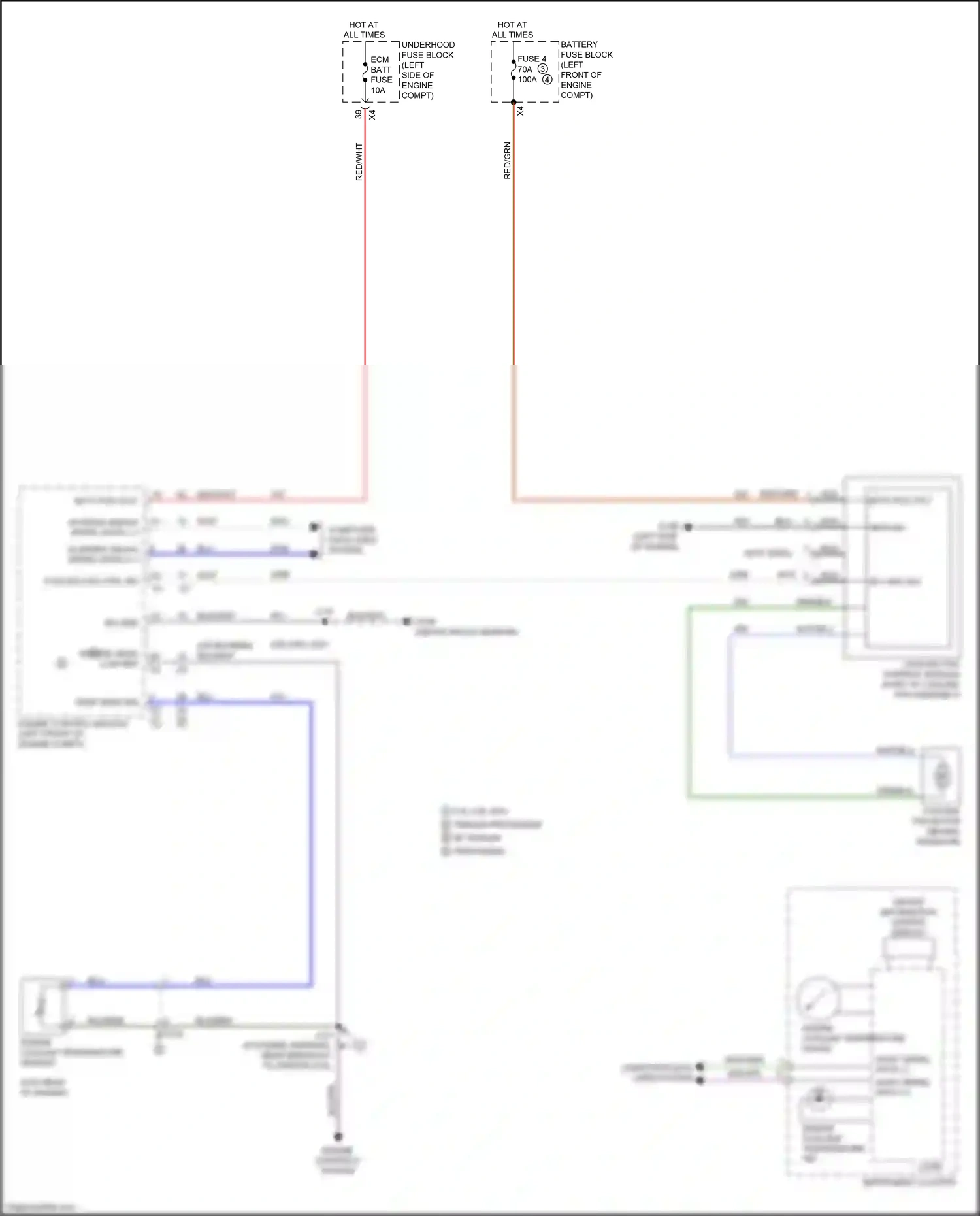 Wiring diagram engine control module for GMC Acadia II (2016-2019) (4 of 22)