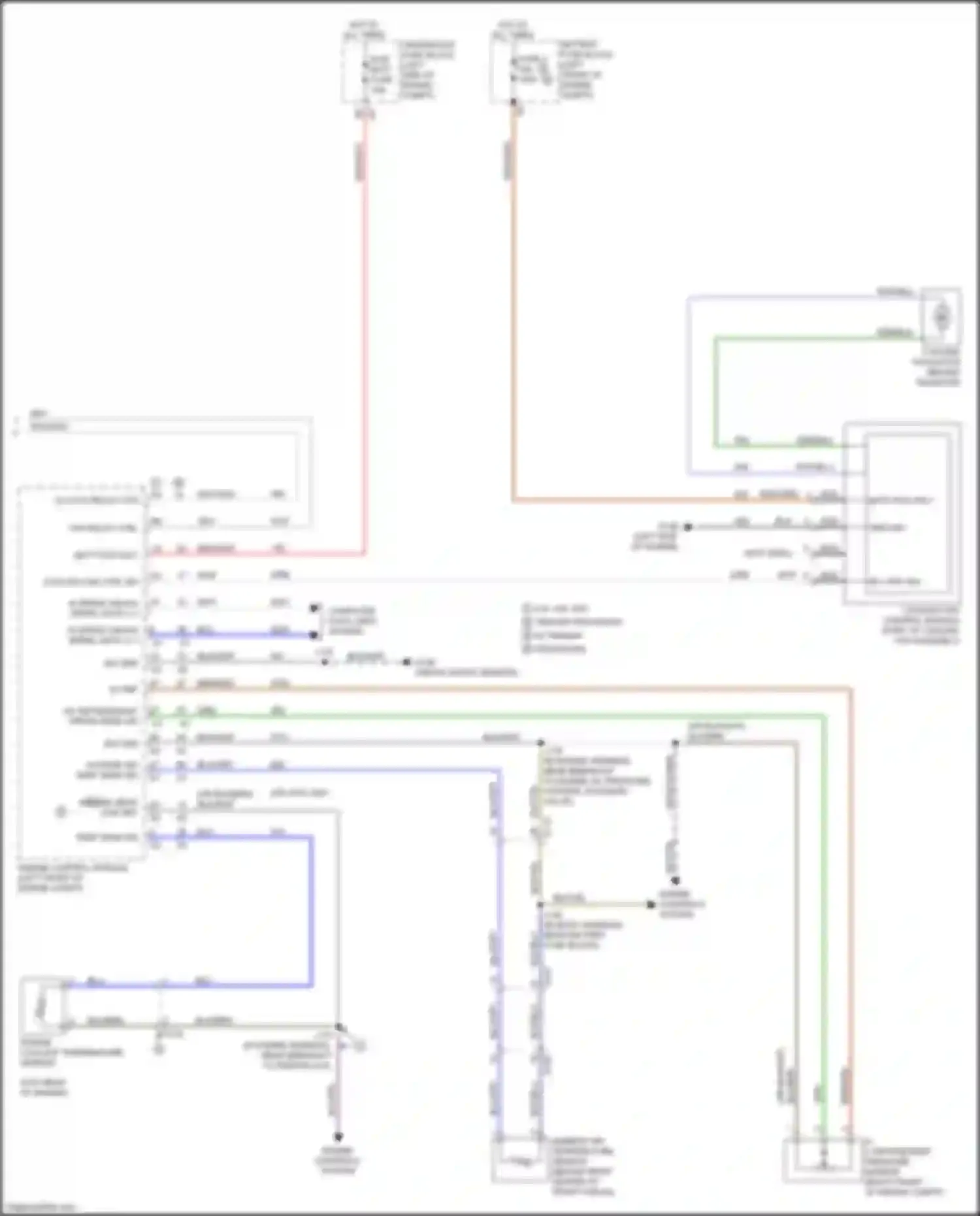 Wiring diagram engine control module for GMC Acadia II (2016-2019) (2 of 22)