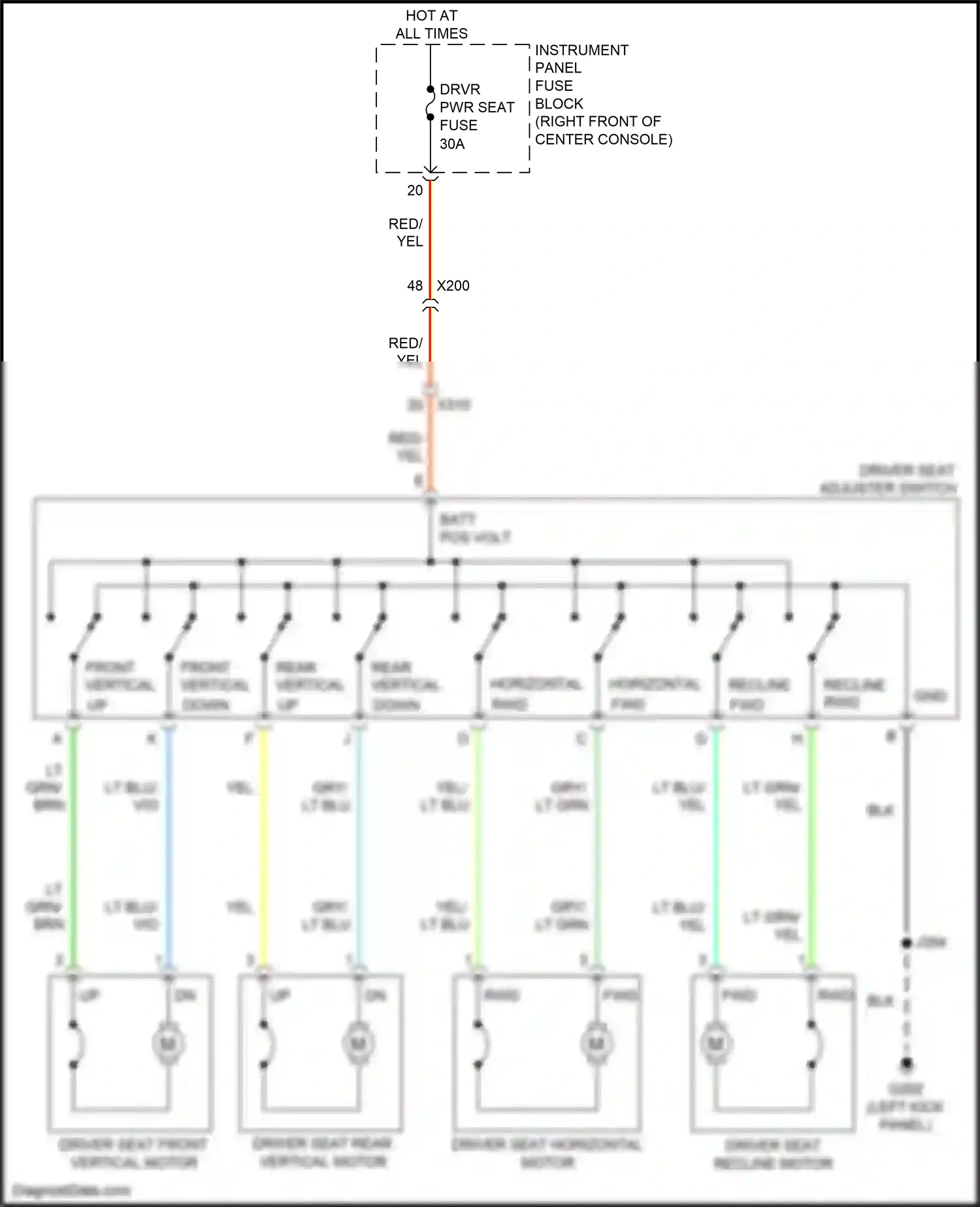 Wiring diagram gry for GMC Acadia II (2016-2019) (24 of 54)
