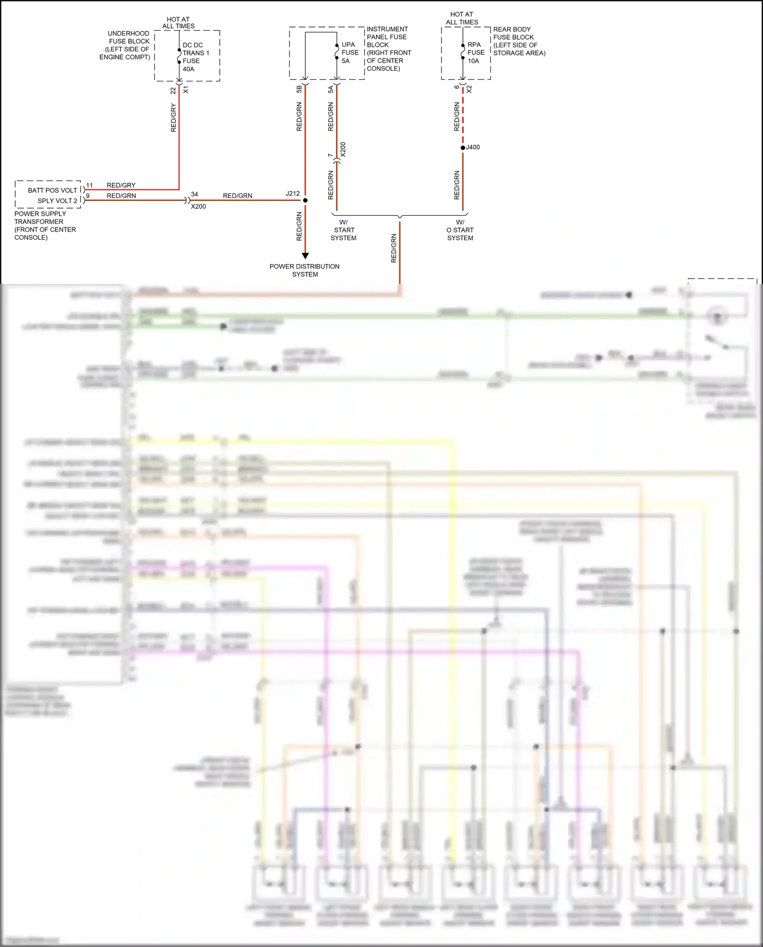 Wiring diagram led disable sig for GMC Acadia II (2016-2019) (1 of 1)