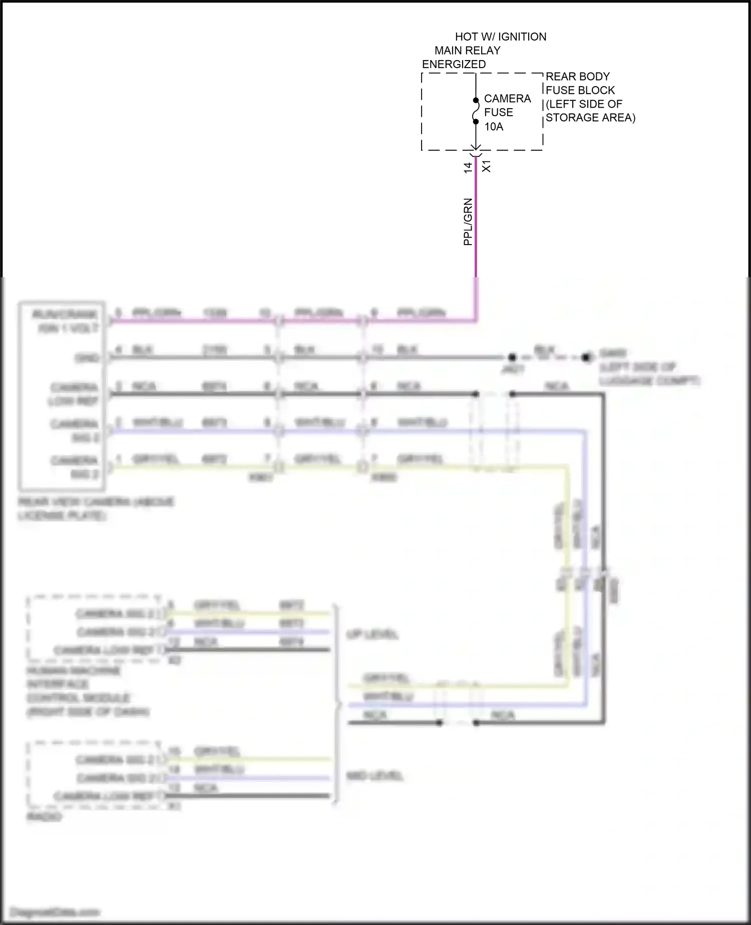 Wiring diagram nca for GMC Acadia II (2016-2019) (37 of 44)