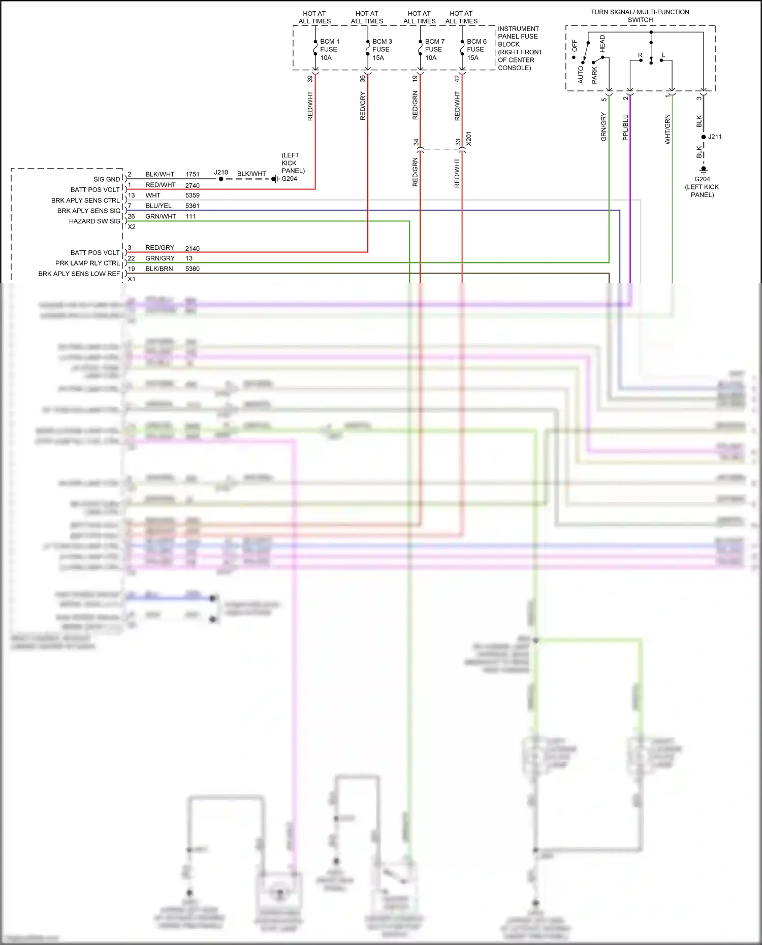 Wiring diagram sig gnd for GMC Acadia II (2016-2019) (4 of 35)