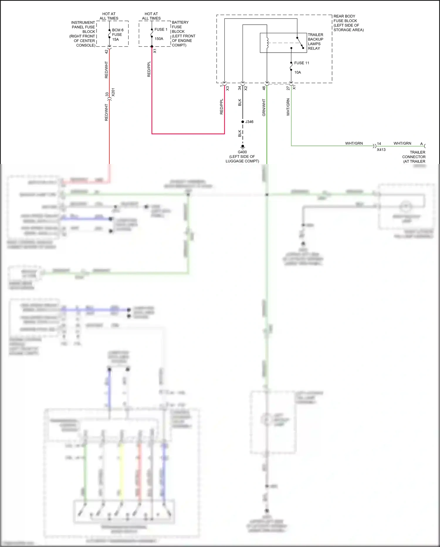 Wiring diagram sig p for GMC Acadia II (2016-2019) (3 of 4)
