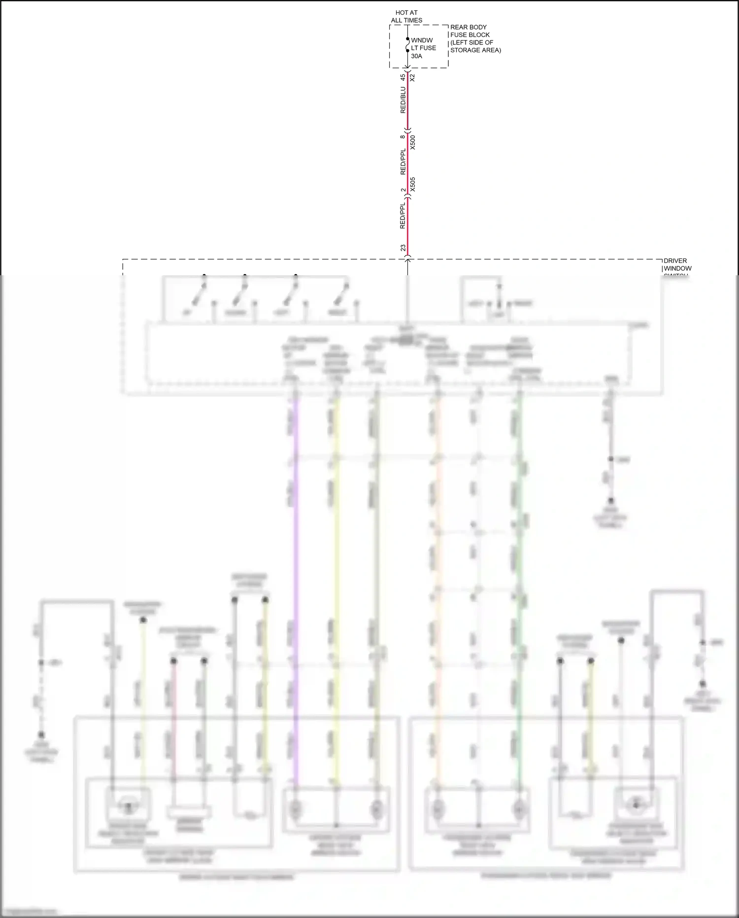 Wiring diagram wht for GMC Acadia II (2016-2019) (45 of 78)