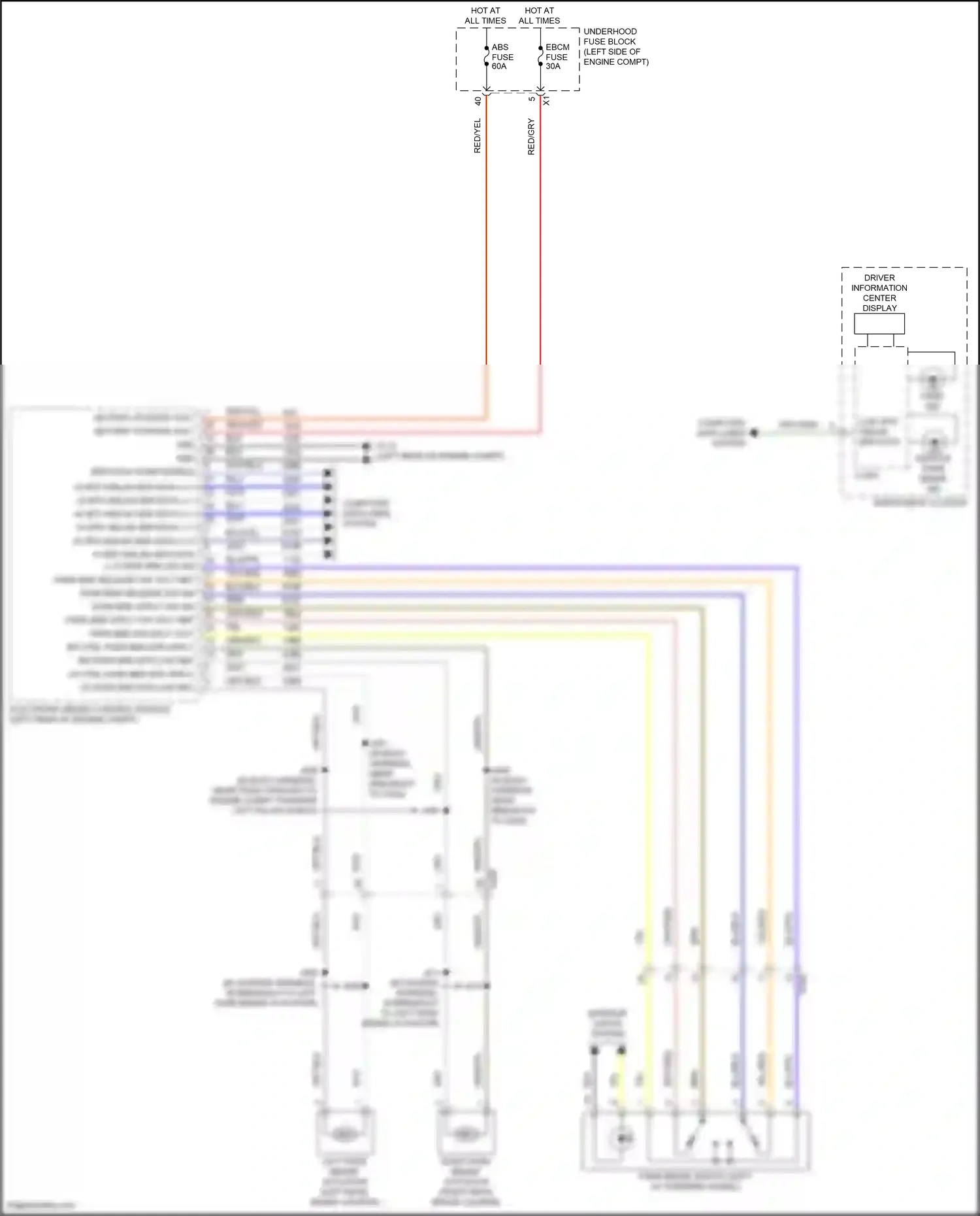 Wiring diagram wht/blu for GMC Acadia II (2016-2019) (20 of 41)