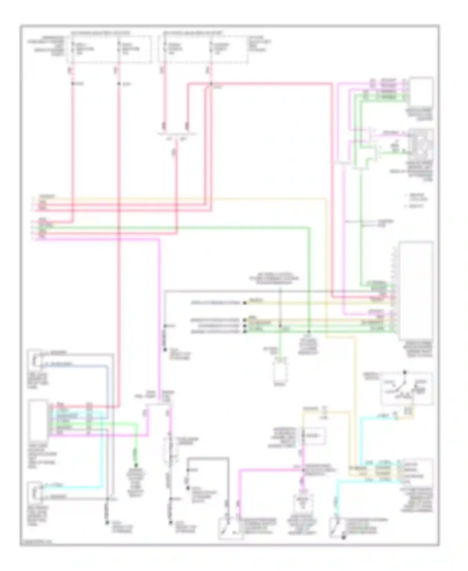 Cab & Chassis C2500 GMC  (1989-2000): 6.5l (vin s), instrument cluster circuit (2 of 2)