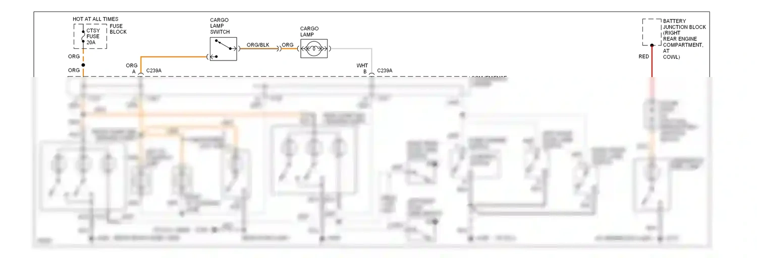 GMC Cab & Chassis C2500  (1989-2000) panel dimmer switch wiring diagram  (2 of 5)