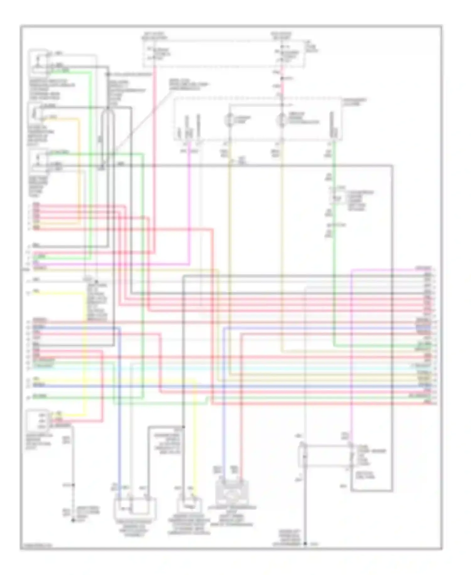 Cab & Chassis C3500 GMC  (1985-2000): Wiring diagram engine performance 5.7l (vin r)s (3 of 4)