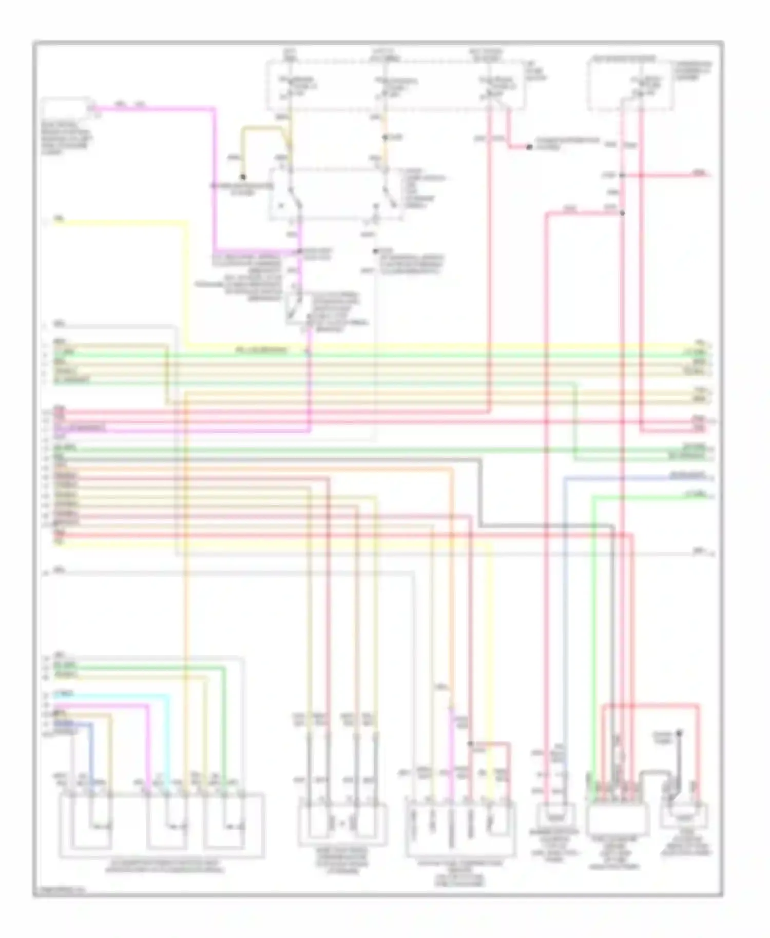 Cab & Chassis C3500 GMC  (1985-2000): Wiring diagram engine performance 6.5l (vin f)s (2 of 4)
