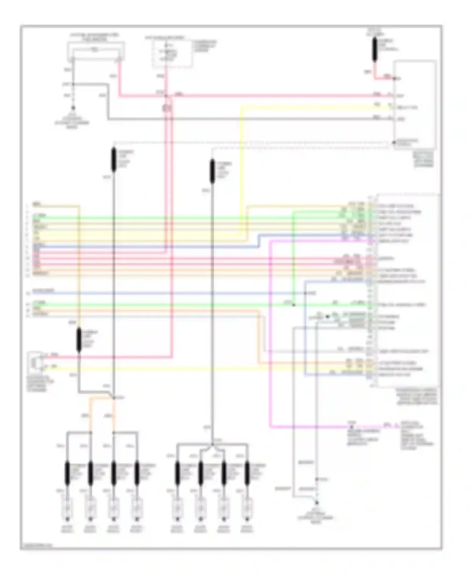 Cab & Chassis C3500 GMC  (1985-2000): Wiring diagram engine performance 6.5l (vin f)s (4 of 4)