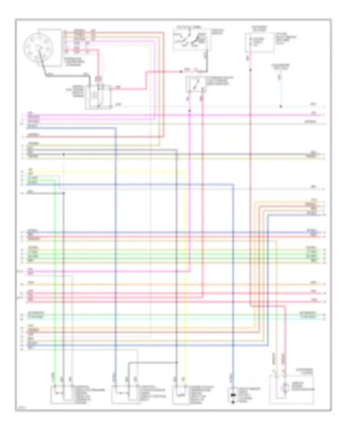 Cab & Chassis C3500 GMC  (1985-2000): Wiring diagram engine performance 7.4l (vin n)s, a/t (2 of 3)