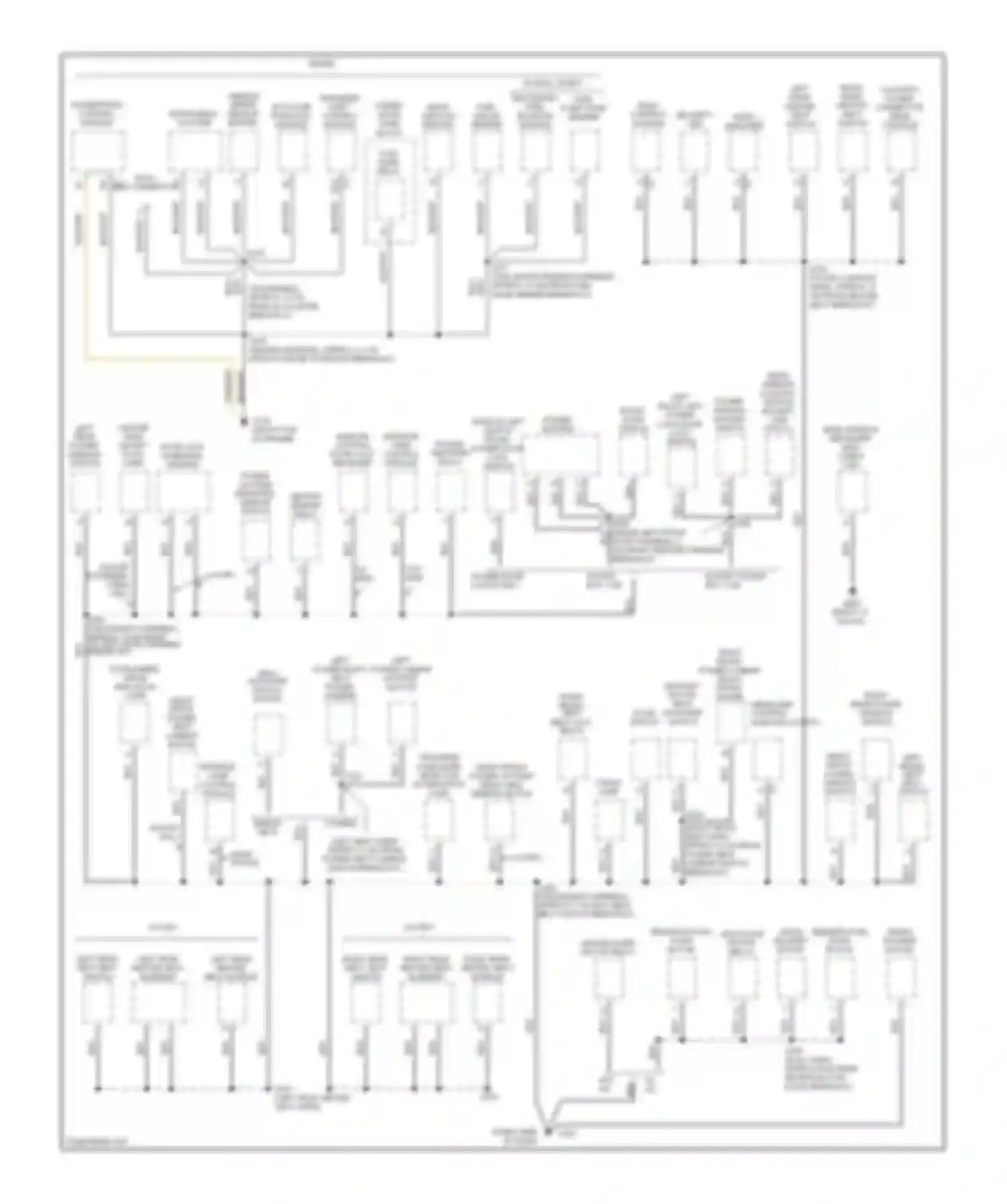 Cab & Chassis C3500 GMC  (1985-2000): Ground distribution circuit (3 of 4)