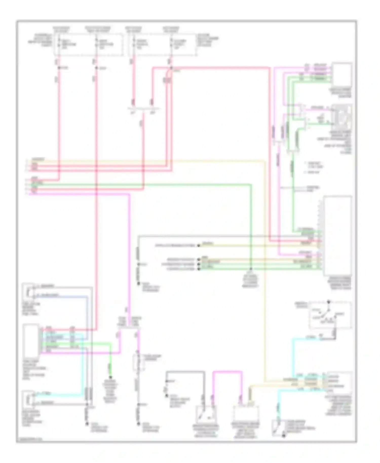 Cab & Chassis C3500 GMC  (1985-2000): 6.5l (vin f), instrument cluster circuit (2 of 2)