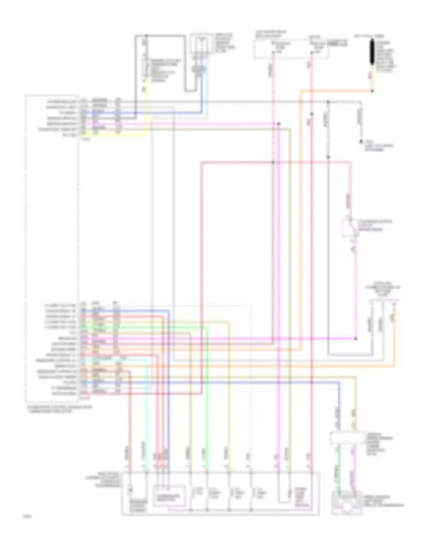 Cab & Chassis C3500 GMC  (1985-2000): 4.3l (vin z), transmission circuit, 4l60-e
