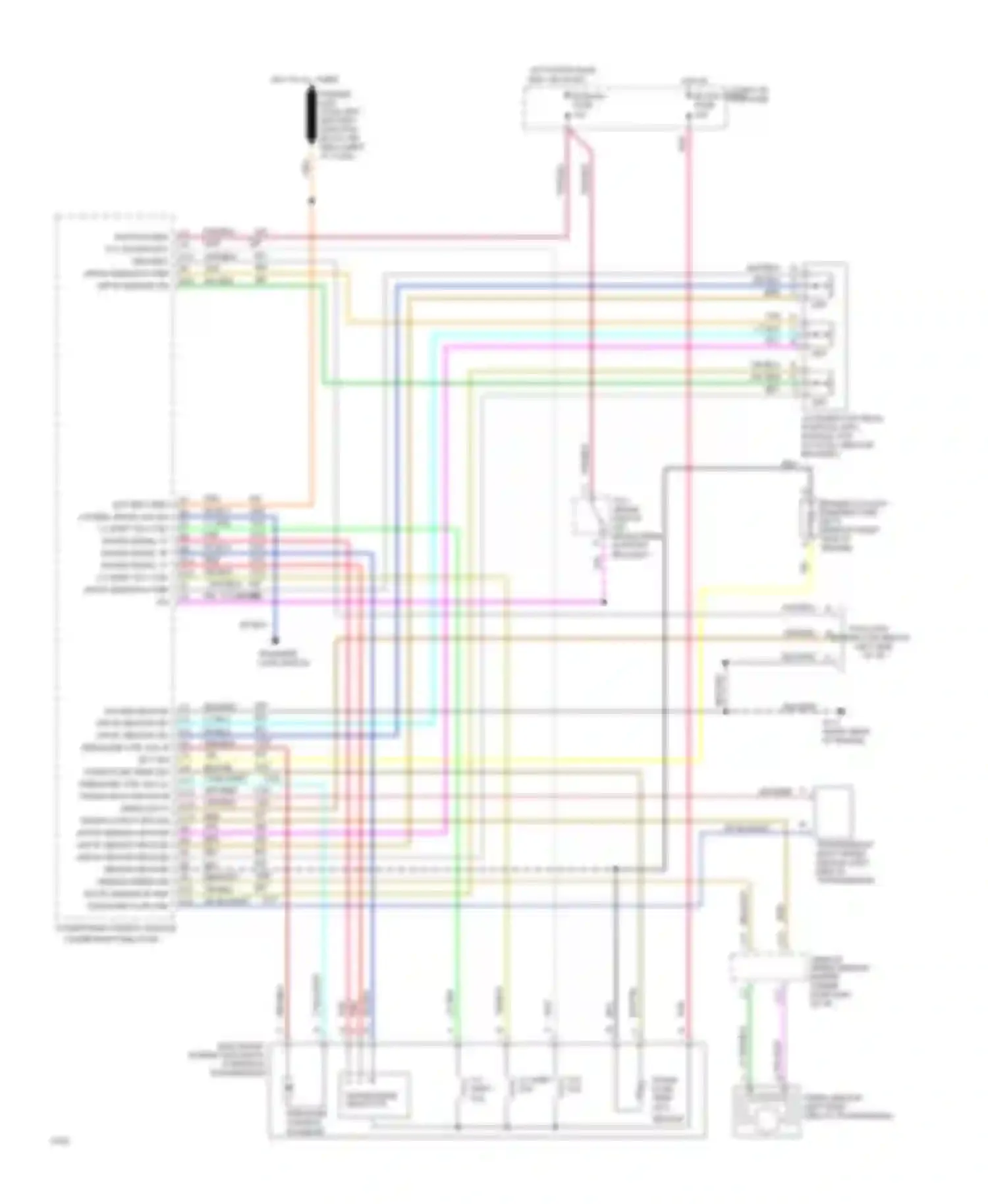 Cab & Chassis C3500 GMC  (1985-2000): 6.5l (vin p), transmission circuit, 4l80-e