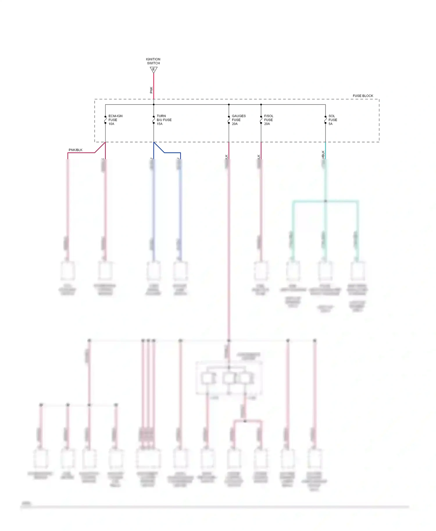 GMC Cab & Chassis C3500  (1985-2000) glow plug control module wiring diagram  (2 of 2)