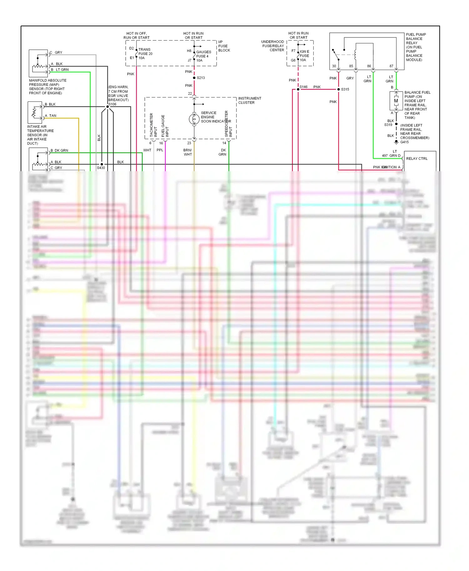 GMC Cab & Chassis C3500  (1985-2000) relay ctrl wiring diagram  (6 of 6)