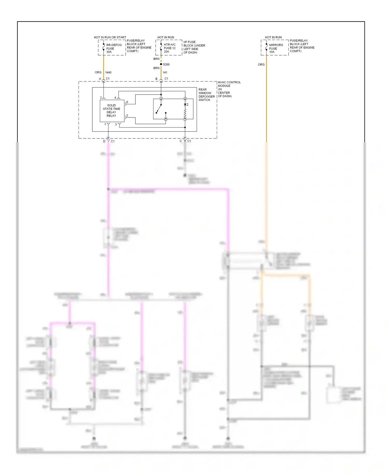 GMC Cab & Chassis C3500  (1985-2000) solid state time delay relay wiring diagram  (1 of 1)