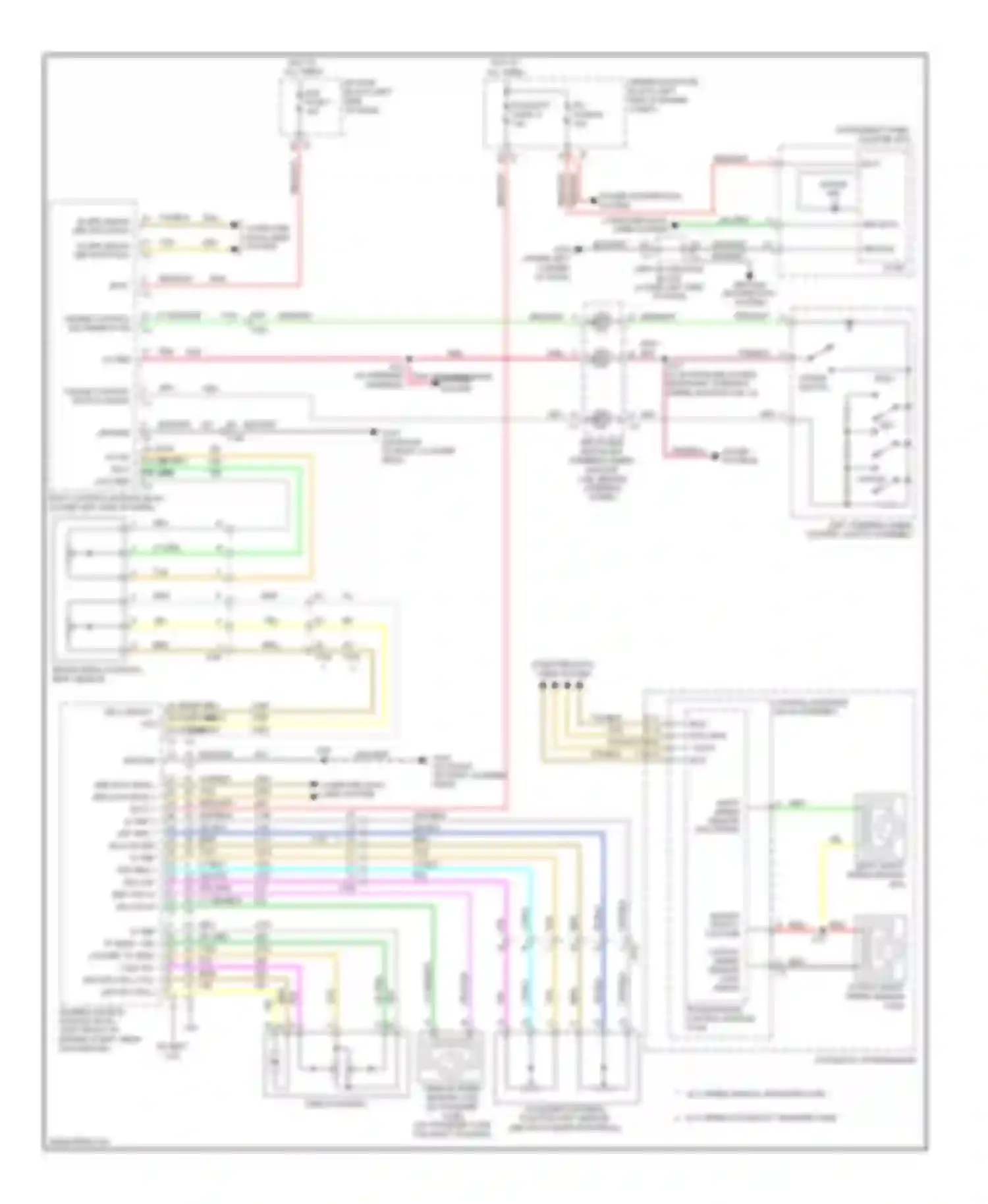 Cab & Chassis Sierra 3500 HD GMC  (2008-2012): 6.0l vin g, cruise control circuit
