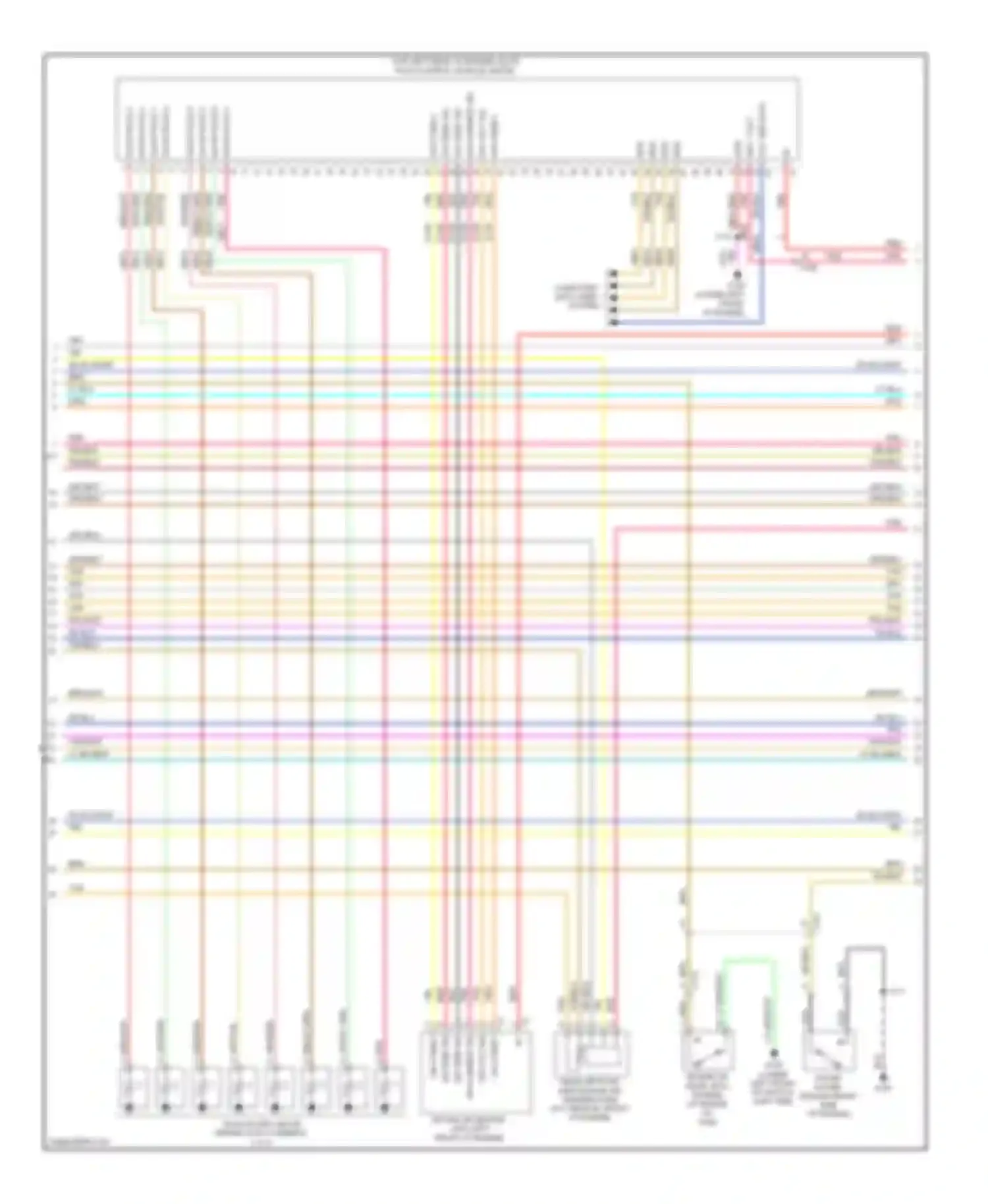 Cab & Chassis Sierra 3500 HD GMC  (2008-2012): Wiring diagram engine performance 6.6l vin 6 (2 of 5)