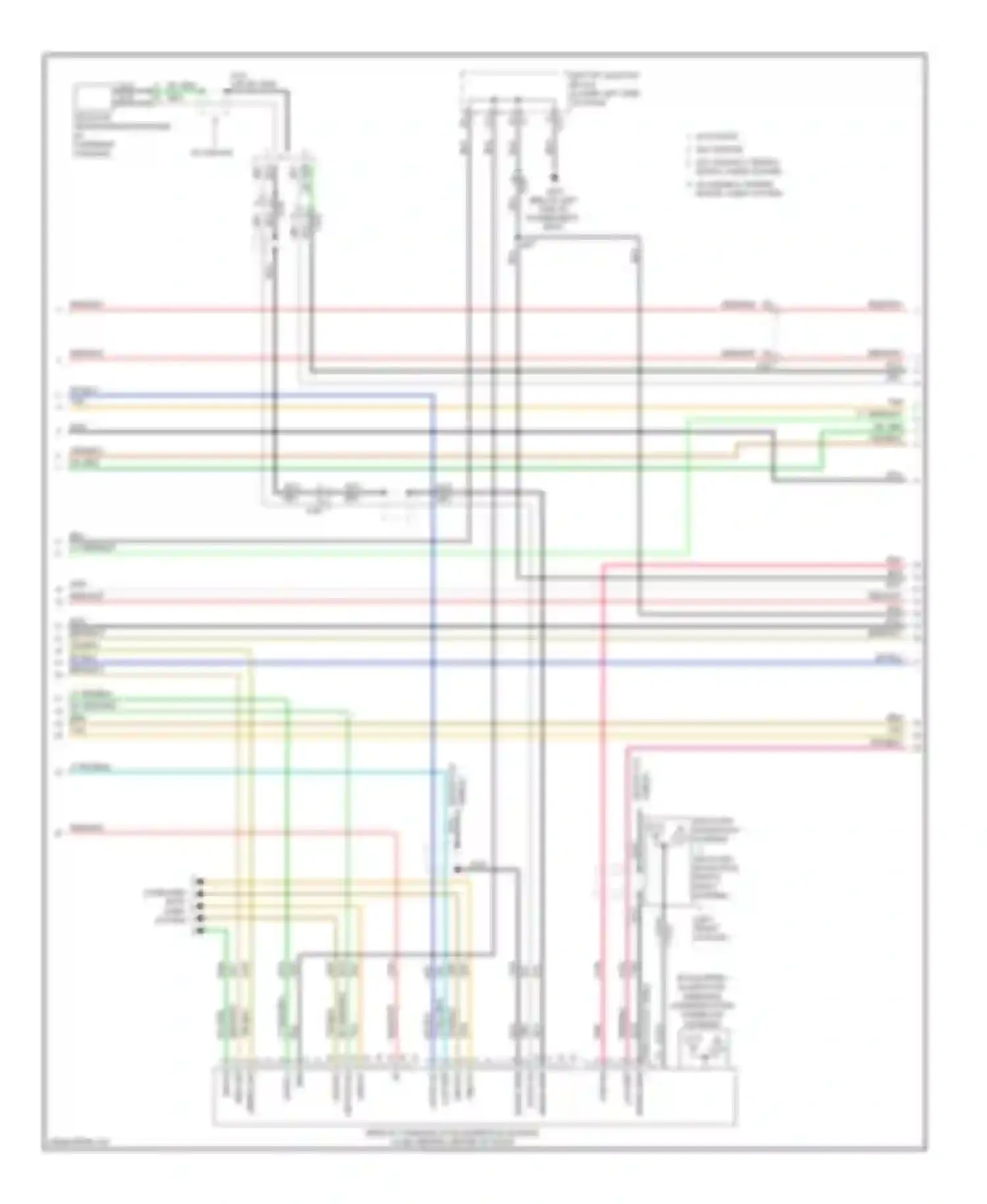 Cab & Chassis Sierra 3500 HD GMC  (2008-2012): Navigation circuit, with uys, y91 & uqa (2 of 5)