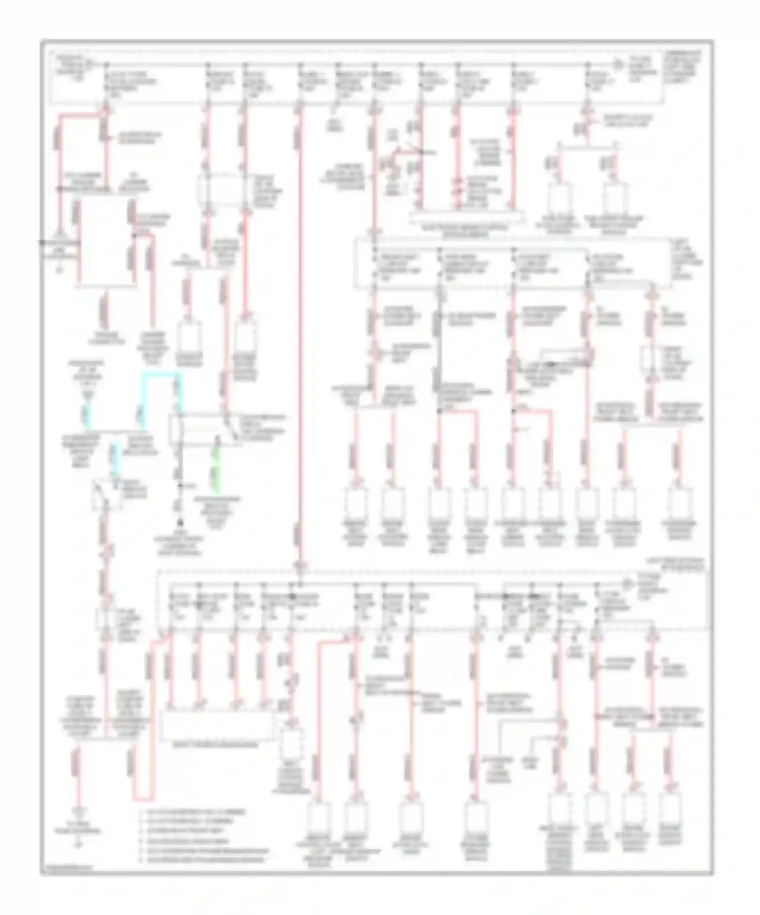 Cab & Chassis Sierra 3500 HD GMC  (2008-2012): 6.0l vin k, power distribution circuit (2 of 7)