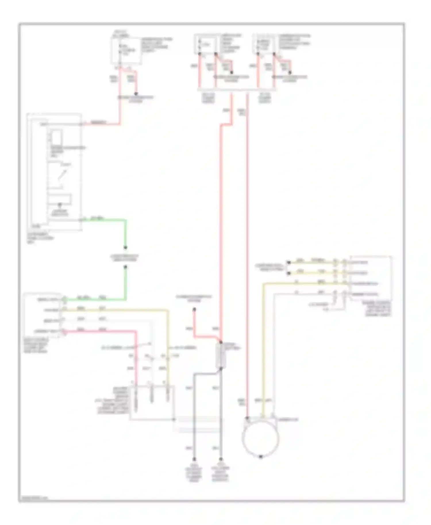Cab & Chassis Sierra 3500 HD GMC  (2008-2012): 6.0l vin k, charging circuit
